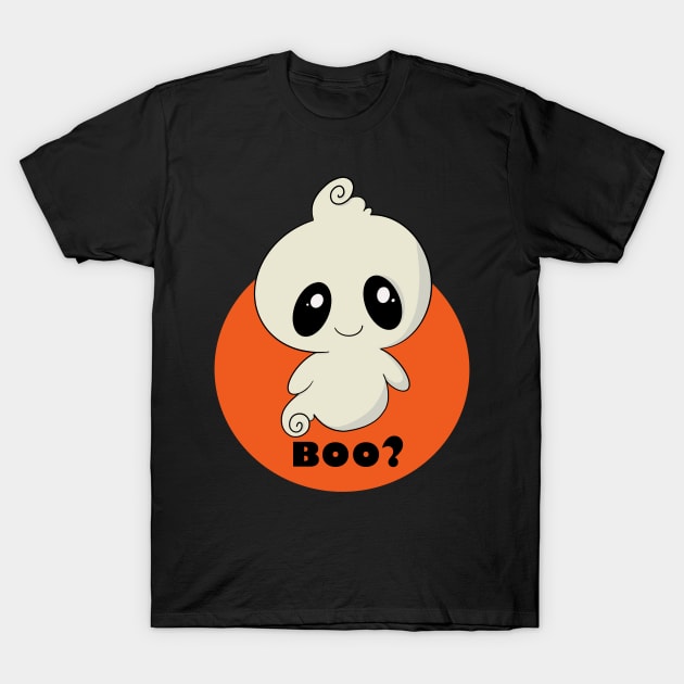 Boo? T-Shirt by pizzwizzler